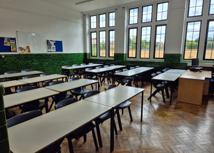 6. Classroom, Wooden Floor