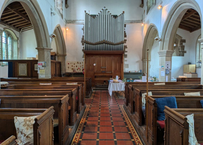 5. Church, Piano, Tiled Floor