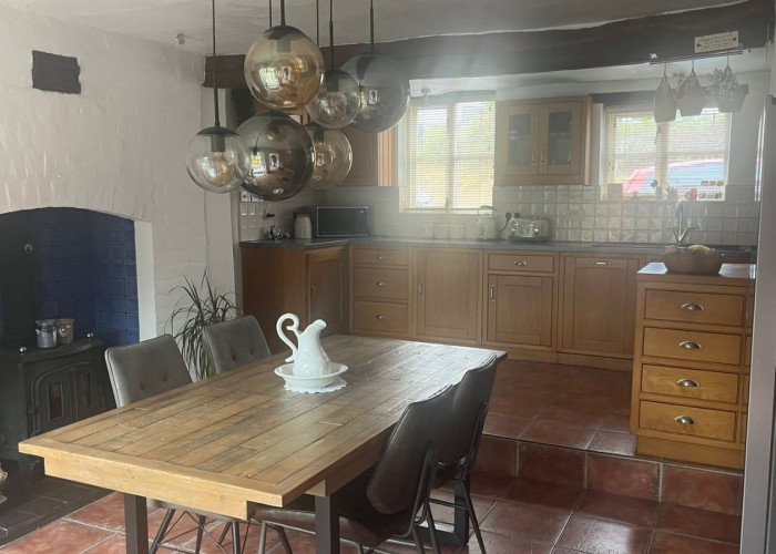 6. Kitchen, Diningroom, Wood Burner