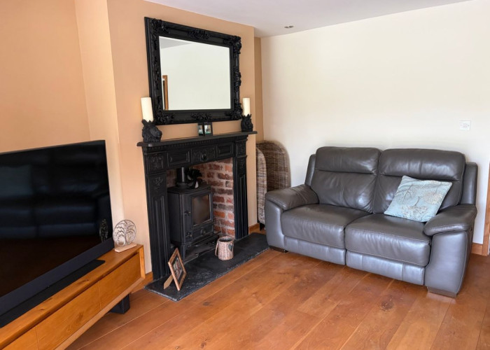 16. Livingroom, Wood Burner