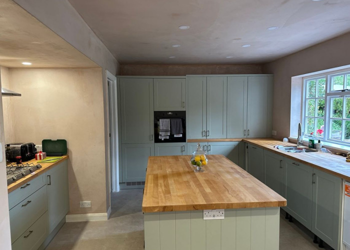 6. Kitchen, Kitchen (With Island), Kitchen (Coloured units)