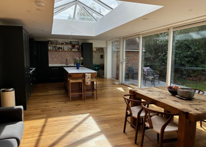 7. Kitchen, Kitchen With Table, Open-plan, Skylight, Bi-Fold Doors