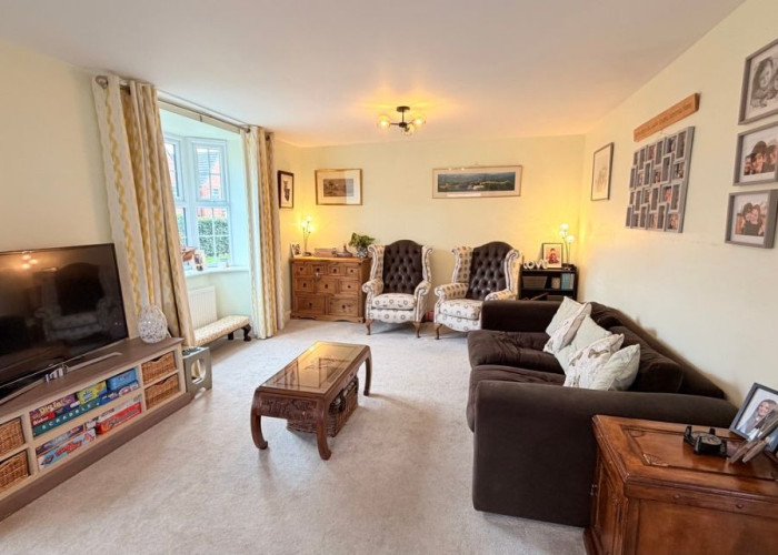 Furniture, Couch at Modern Detached Home In Cheshire For Filming, Cheshire