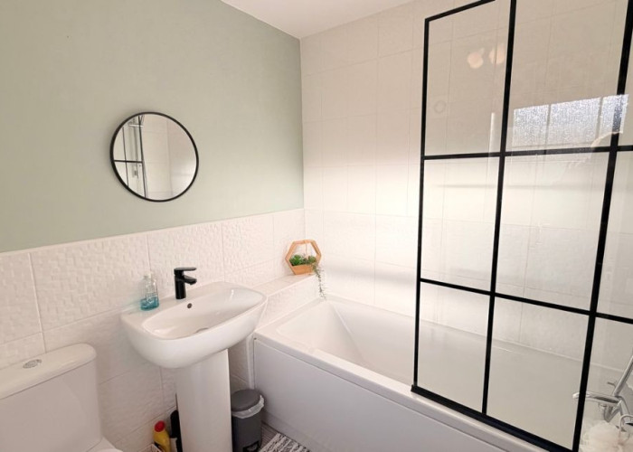 Wall, Interior design at Modern Detached Home In Cheshire For Filming, Cheshire