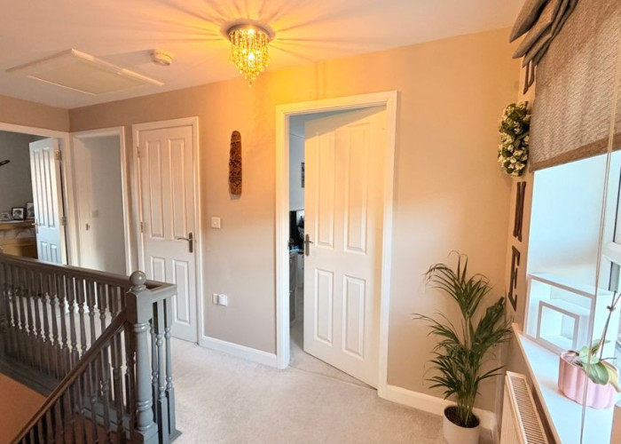 Landing at Modern Detached Home In Cheshire For Filming, Cheshire