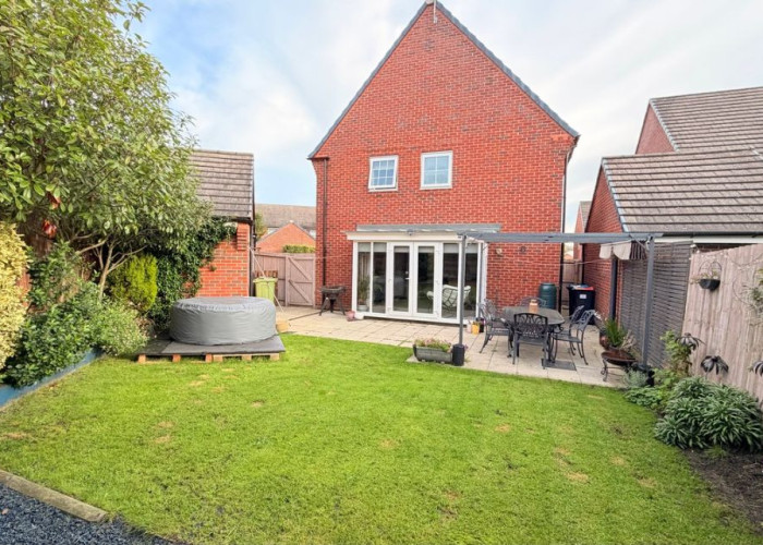 Hot Tub/Jacuzzi at Modern Detached Home In Cheshire For Filming, Cheshire