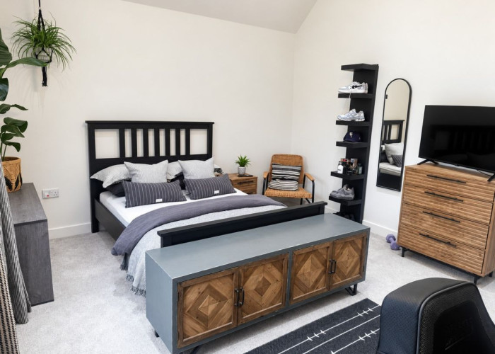 Furniture, Interior design at A Beautiful Countryside Barn Conversion For Filming, Warwickshire