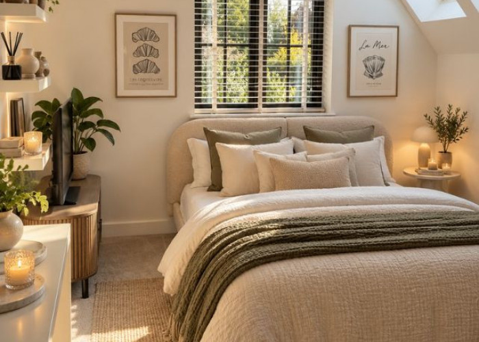 Bedroom (Double) at A Beautiful Countryside Barn Conversion For Filming, Warwickshire