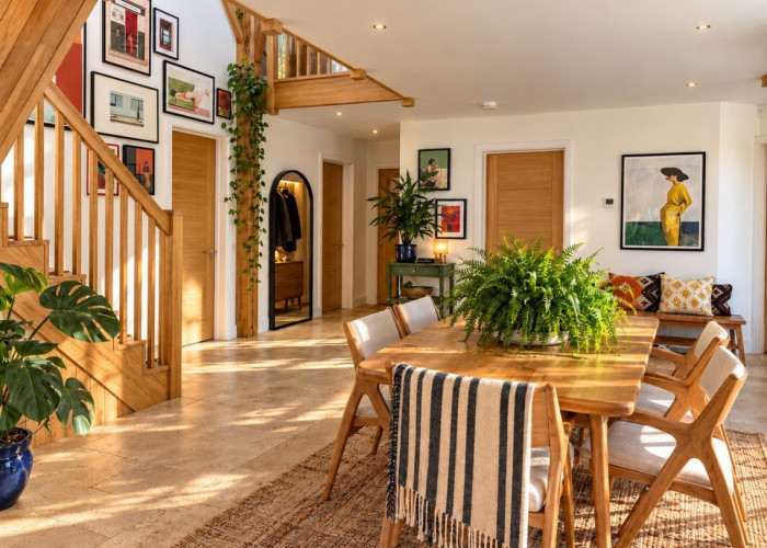 Furniture, Interior design at A Beautiful Countryside Barn Conversion For Filming, Warwickshire