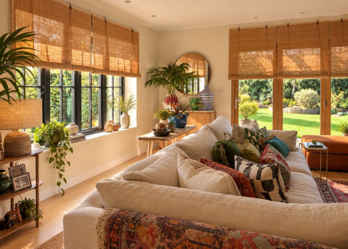 Furniture, Interior design at A Beautiful Countryside Barn Conversion For Filming, Warwickshire