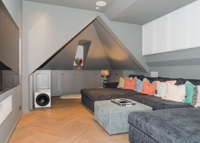 Interior design, Flooring at Victorian Riverside Five Bedroom House With A Terrace For Filming, Middlesex