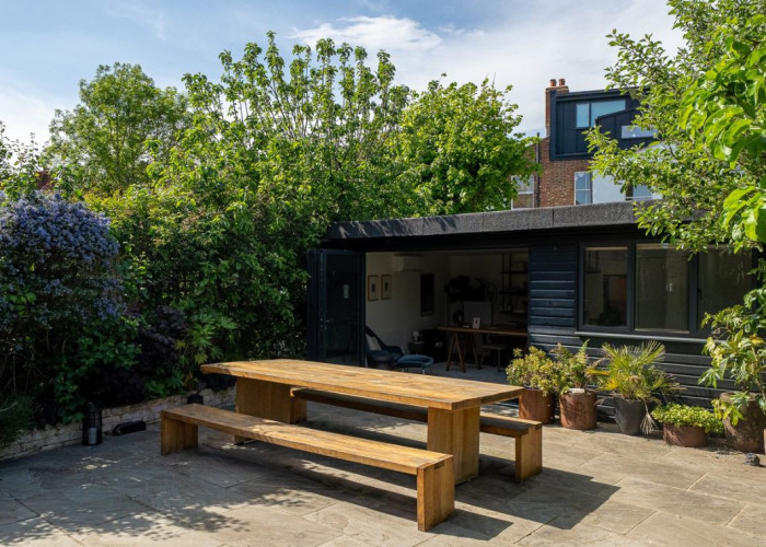 Furniture, Wood at Victorian Terrace with Large Open Plan Space For Filming, London