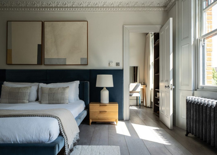Furniture, Interior design at Victorian Terrace with Large Open Plan Space For Filming, London