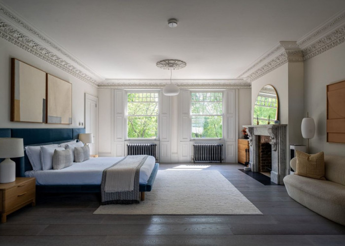 Furniture, Interior design at Victorian Terrace with Large Open Plan Space For Filming, London