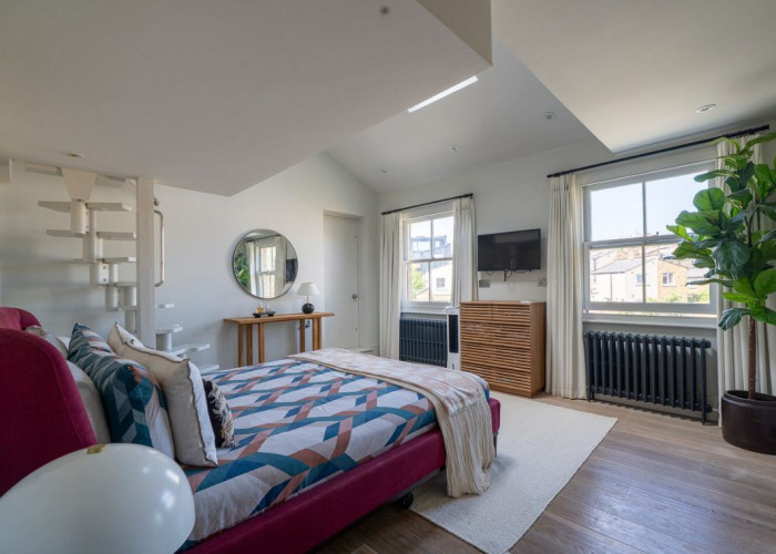 Furniture, Interior design at Victorian Terrace with Large Open Plan Space For Filming, London