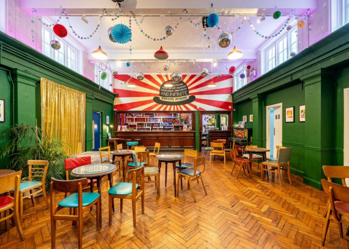 Interior design, Furniture at Studio Space And Bar In East London For Filming, London