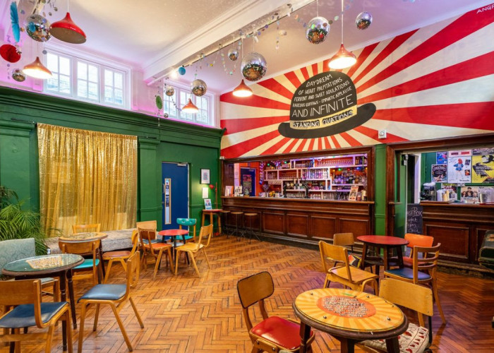 Interior design, Ceiling at Studio Space And Bar In East London For Filming, London