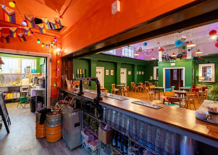 Furniture, Interior design at Studio Space And Bar In East London For Filming, London