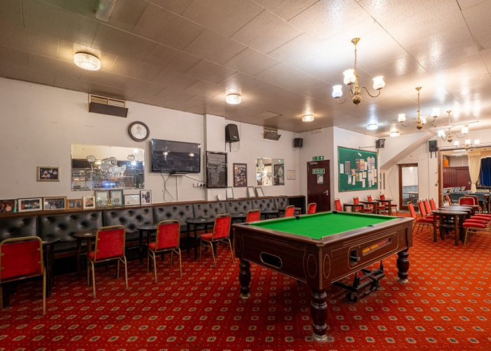 Flooring, Interior design at Traditional Working Men's Club In North London For Filming, London