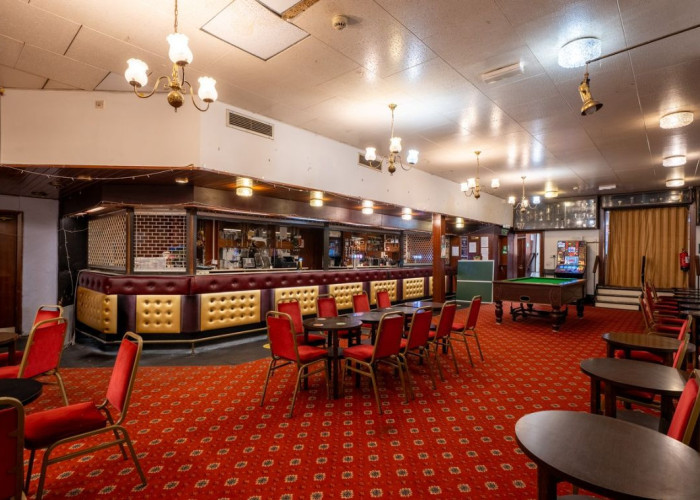 Flooring, Floor at Traditional Working Men's Club In North London For Filming, London