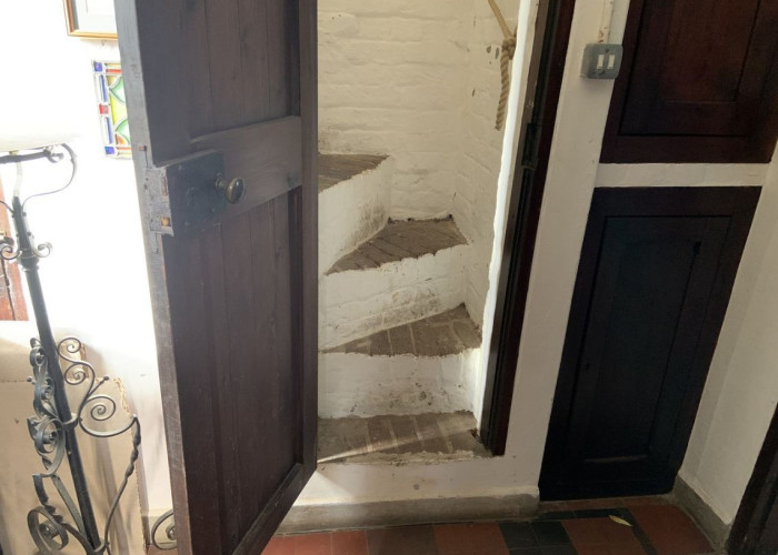 Wood, Door at Arts And Crafts Style Victorian Church For Filming, Hertfordshire