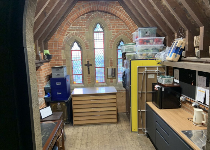 Wood, Flooring at Arts And Crafts Style Victorian Church For Filming, Hertfordshire