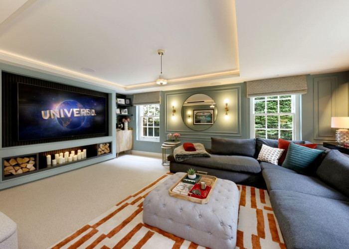 Livingroom at Beautiful Contemporary Home In Buckinghamshire For Filming, Buckinghamshire