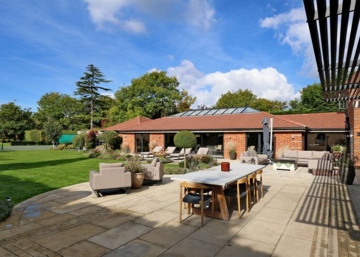 Roof, Shrub at Beautiful Contemporary Home In Buckinghamshire For Filming, Buckinghamshire