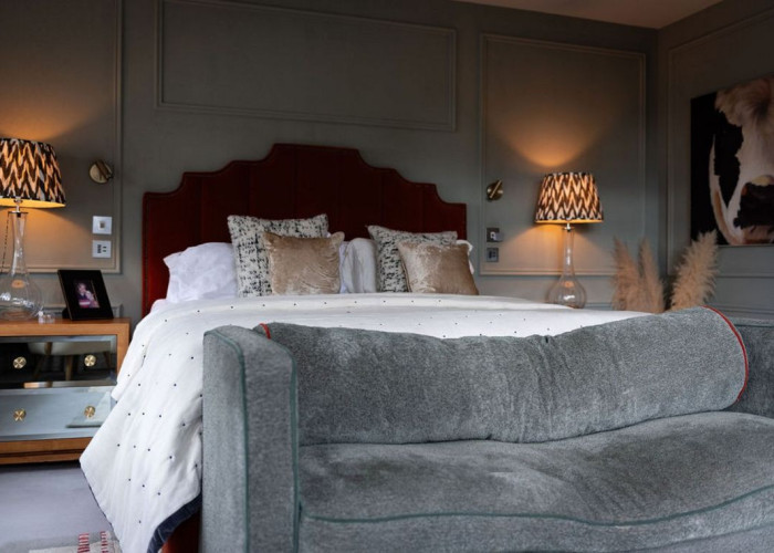 Furniture, Bedroom at Beautiful Contemporary Home In Buckinghamshire For Filming, Buckinghamshire