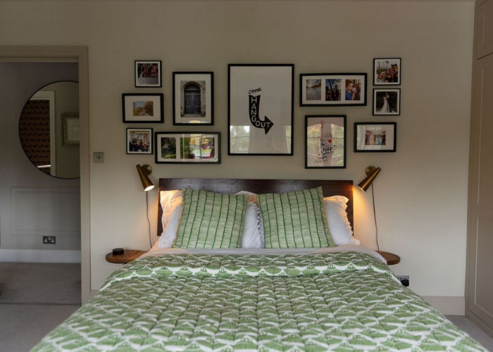 Furniture, Bed at Beautiful Contemporary Home In Buckinghamshire For Filming, Buckinghamshire
