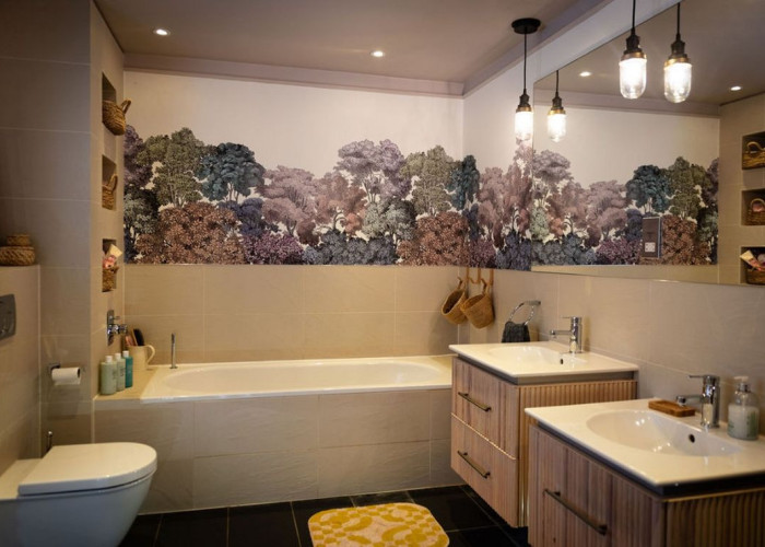 Bathroom at Beautiful Contemporary Home In Buckinghamshire For Filming, Buckinghamshire