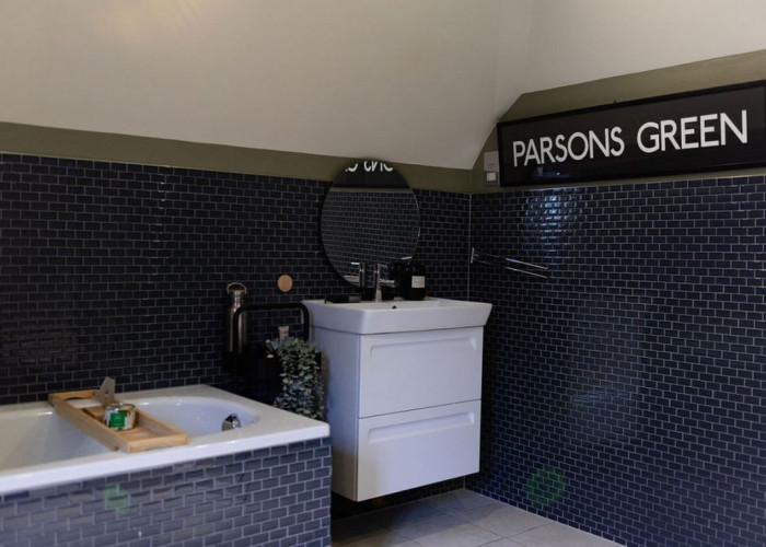 Bathroom at Beautiful Contemporary Home In Buckinghamshire For Filming, Buckinghamshire