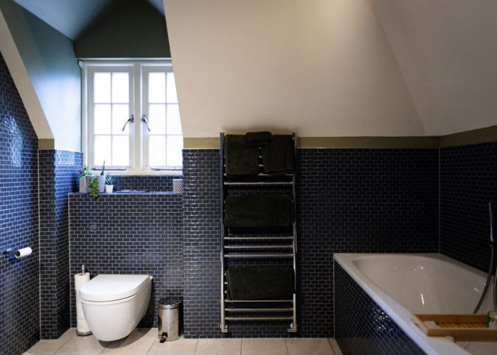 Wall, Flooring at Beautiful Contemporary Home In Buckinghamshire For Filming, Buckinghamshire