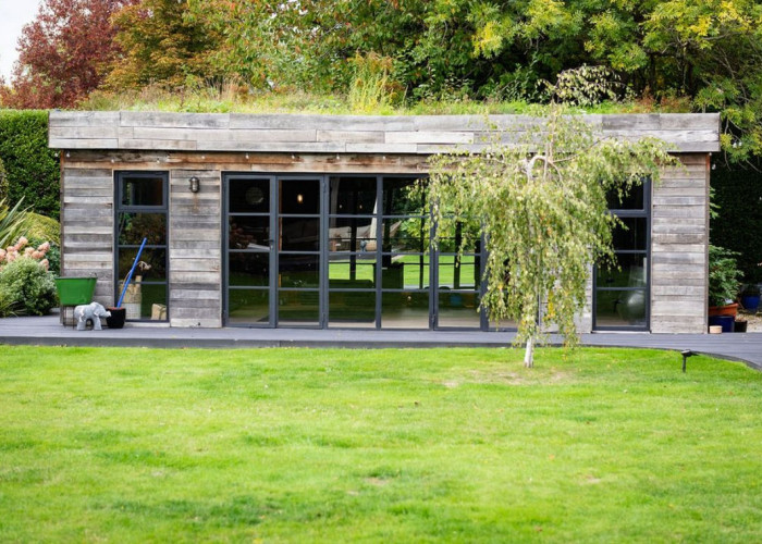 Wood, Garden at Beautiful Contemporary Home In Buckinghamshire For Filming, Buckinghamshire