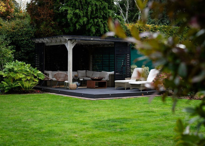 Furniture, Outdoor furniture at Beautiful Contemporary Home In Buckinghamshire For Filming, Buckinghamshire