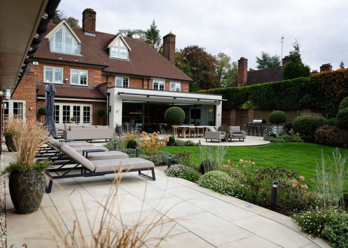 Furniture, Outdoor furniture at Beautiful Contemporary Home In Buckinghamshire For Filming, Buckinghamshire