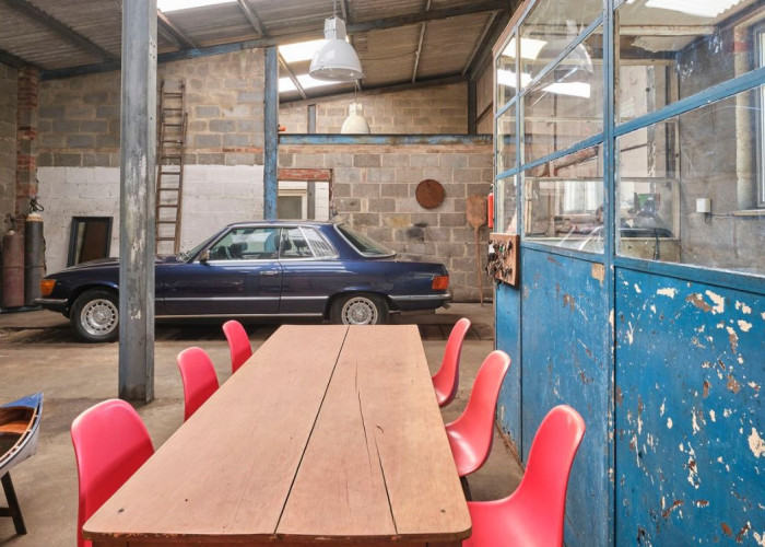 Furniture, Ceiling at Industrial Garage And Workshop For Filming, Norfolk