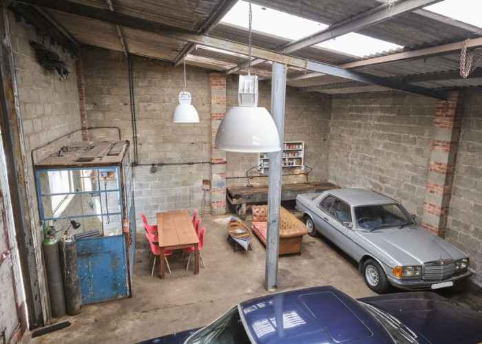 Automobile repair shop at Industrial Garage And Workshop For Filming, Norfolk
