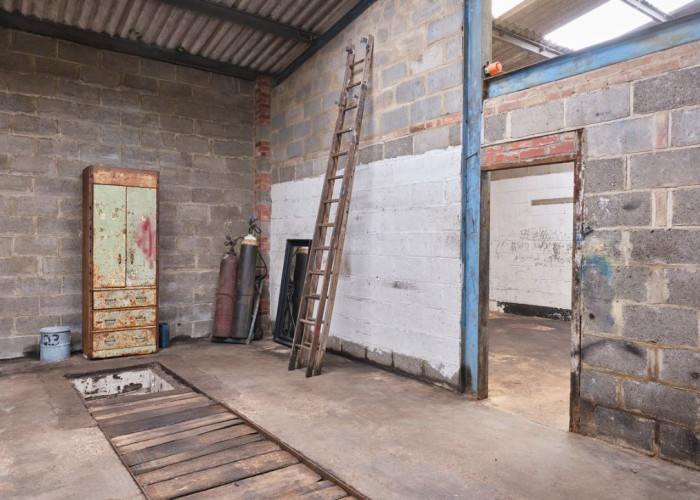 Wall, Brickwork at Industrial Garage And Workshop For Filming, Norfolk