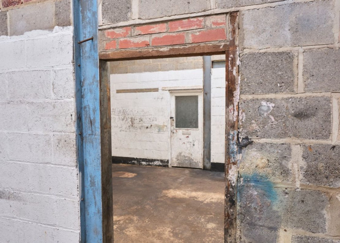 Wall, Brick at Industrial Garage And Workshop For Filming, Norfolk