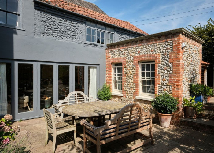 Patio / Veranda at Industrial Garage And Workshop For Filming, Norfolk