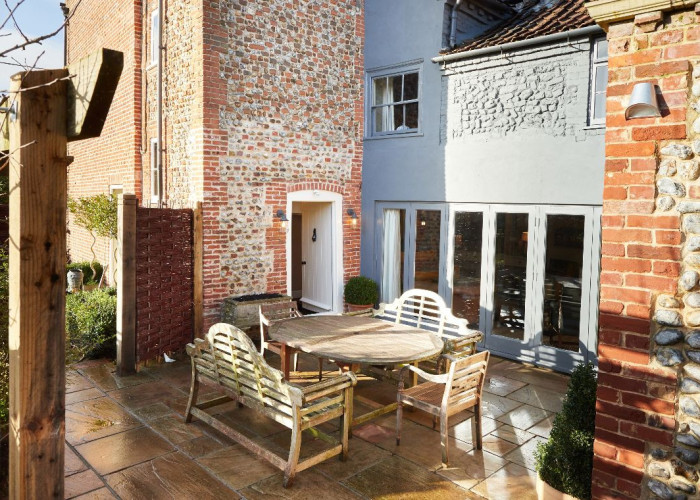 Brick, Wall at Spacious Three Storey House For Filming, Norfolk