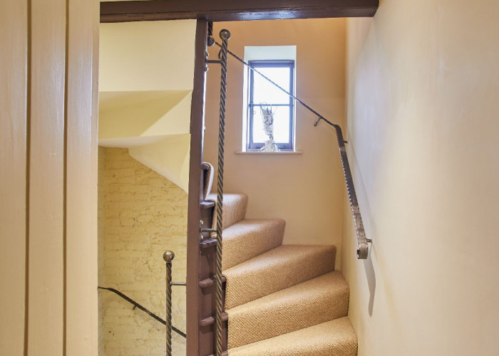 Staircase (Spiral) at Spacious Three Storey House For Filming, Norfolk