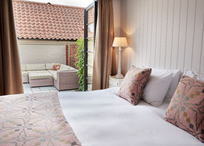 Bedroom at Recently Renovated One Bedroom Bungalow For Filming, Norfolk