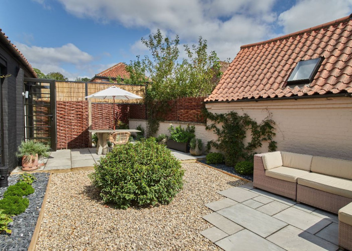 Shrub, Rock at Recently Renovated One Bedroom Bungalow For Filming, Norfolk