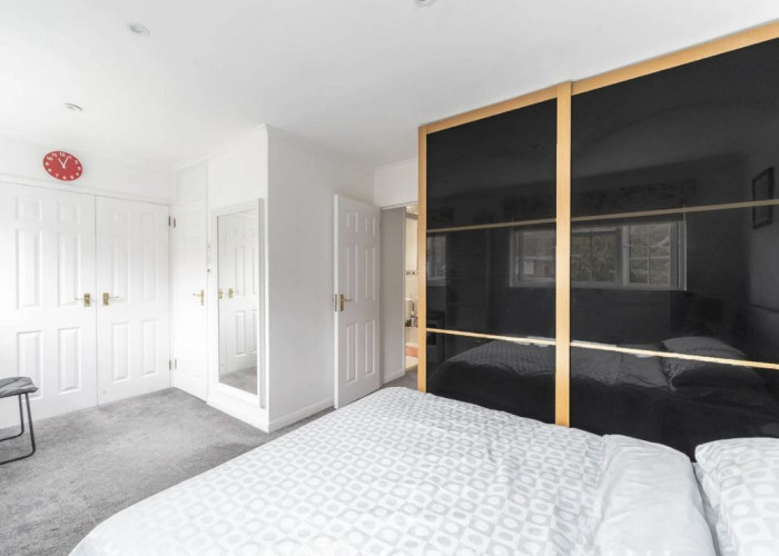 Interior design, Bedroom at Detached Home Across Three Floors For Filming, London