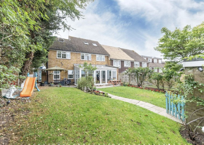Patio / Veranda at Detached Home Across Three Floors For Filming, London