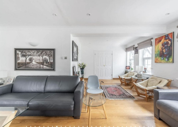 Furniture, Couch at Detached Home Across Three Floors For Filming, London