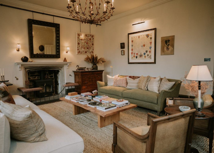 Furniture, Interior design at Majestic Grade II Listed Manor House For Filming, Somerset