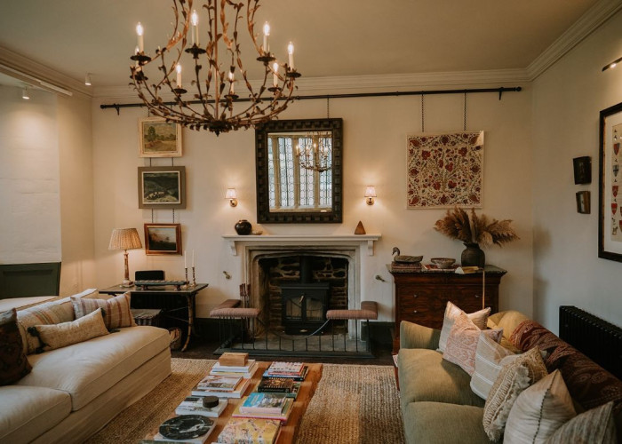 Furniture, Interior design at Majestic Grade II Listed Manor House For Filming, Somerset